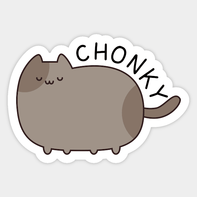 Chonky Sticker by medimidoodles